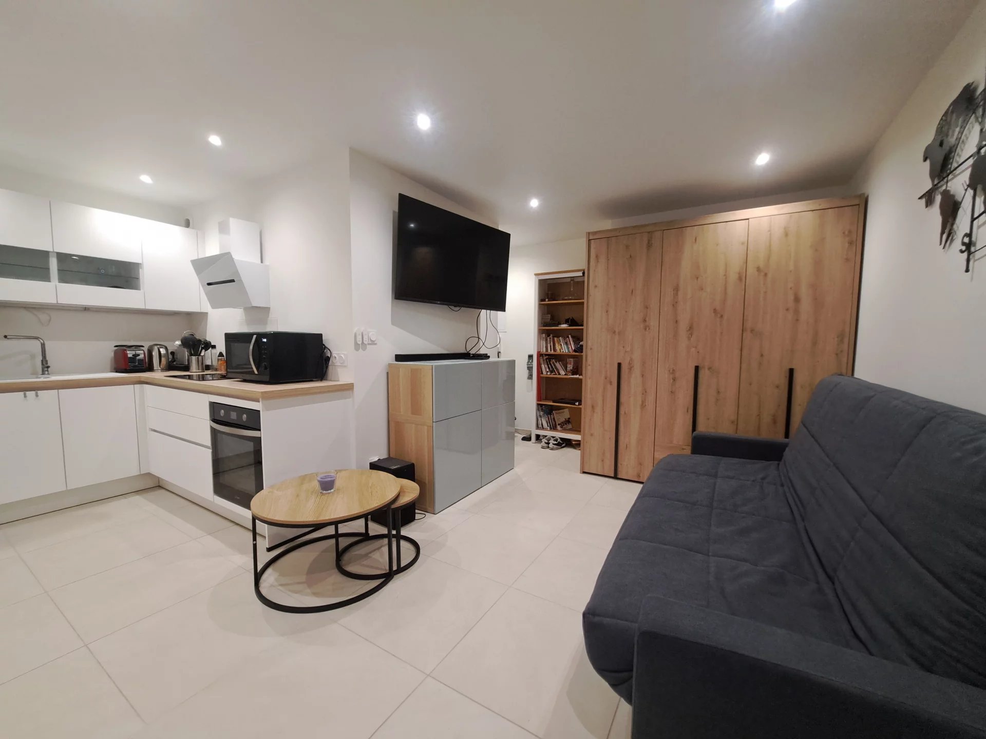 Studio meublé, 24 m²